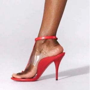 Tamara Mellon red heels NIB
